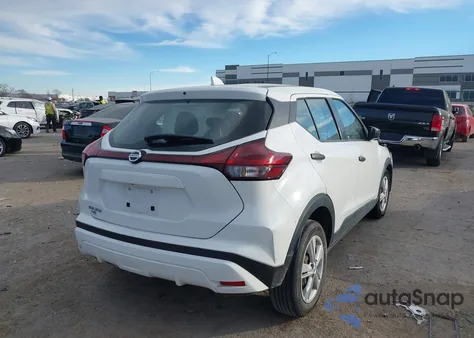2021 Nissan Kicks S Xtronic Cvt из США, поврежденный, VIN 3N1CP5BV6ML492429